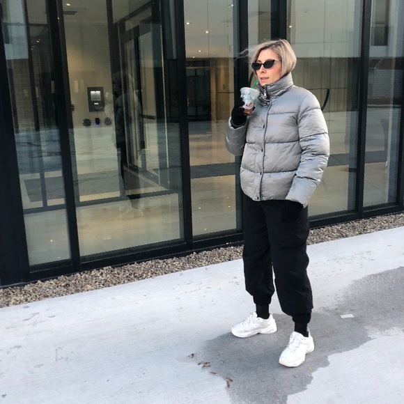 Metallic H&M puffer Jacket - Picture 4 of 7